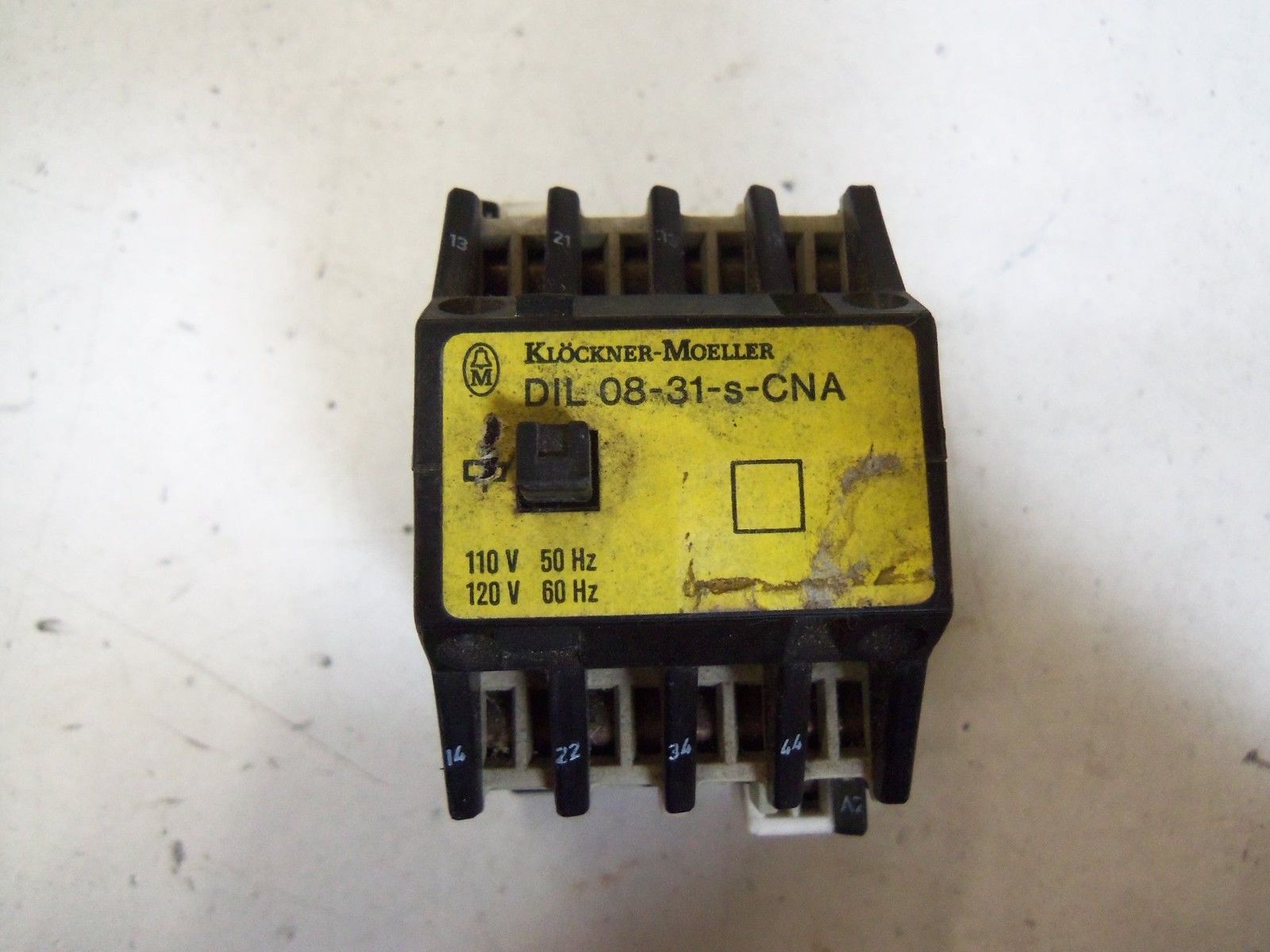 KLOCKNER-MOELLER DIL08-31-s-CNA CONTACTOR *USED*