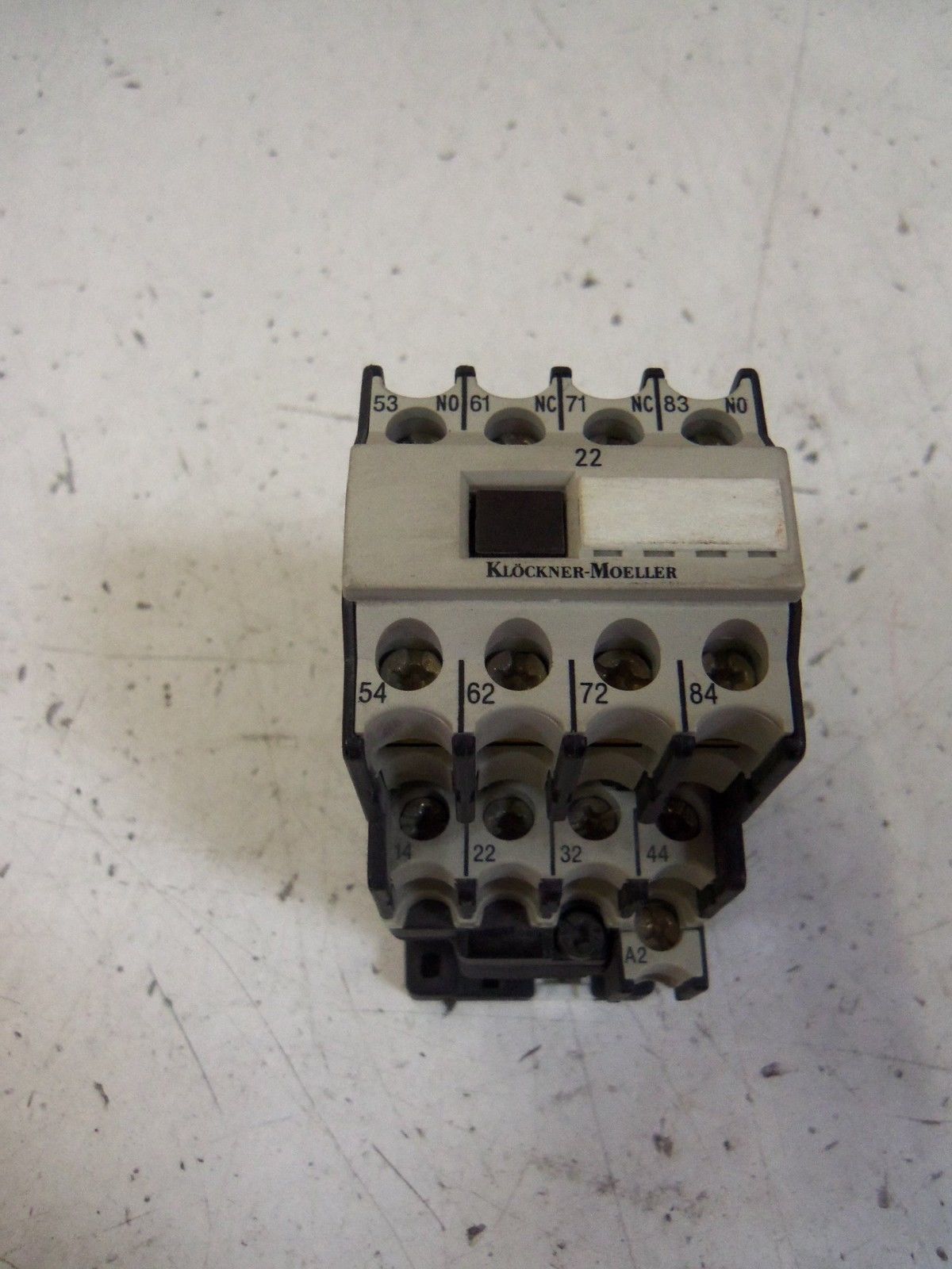 KLOCKNER MOELLER DIL R 22 W/ 22 DIL *USED*