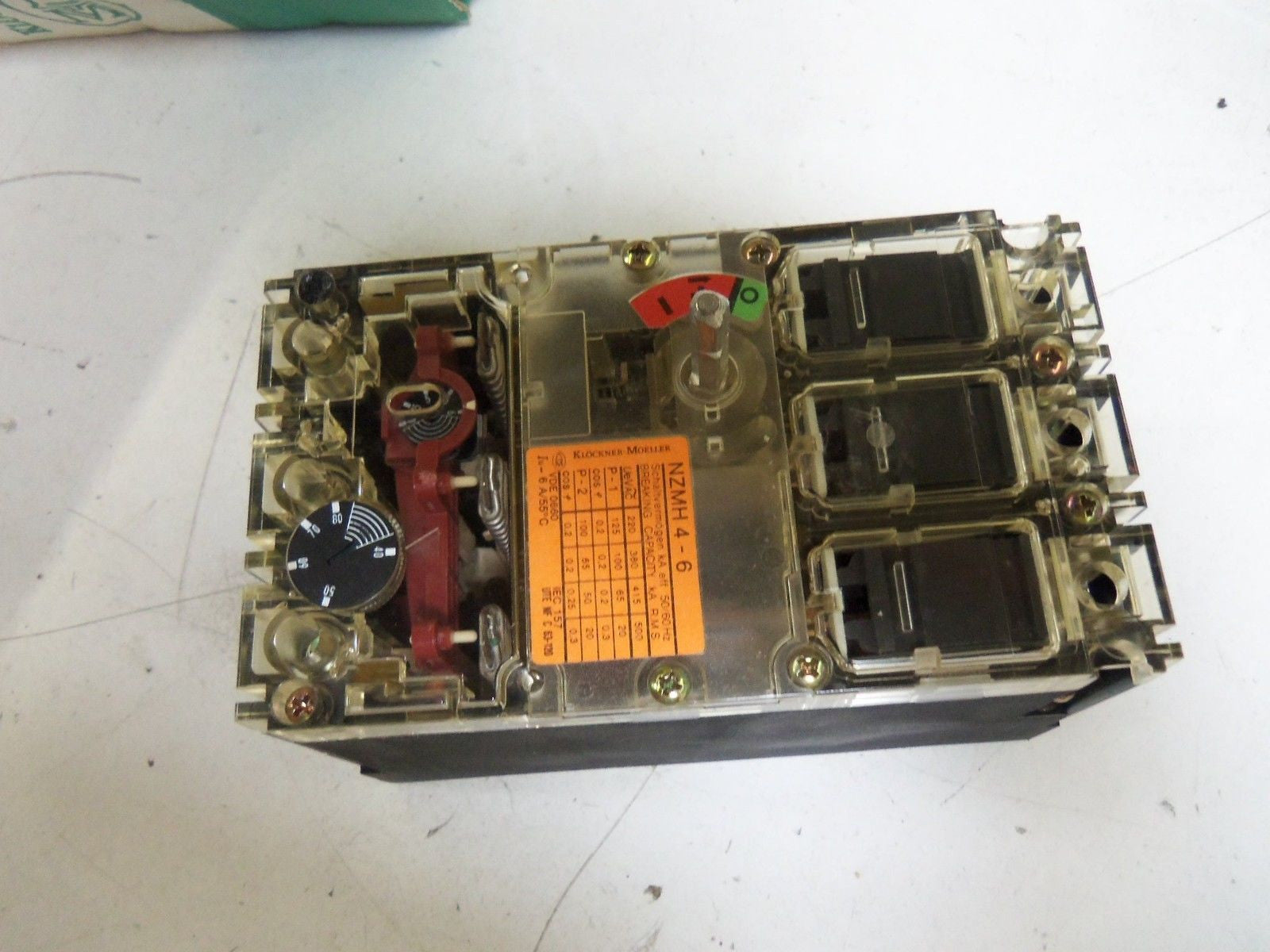 KLOCKNER MOELLER NZMH4-6 CIRCUIT BREAKER *NEW IN BOX*