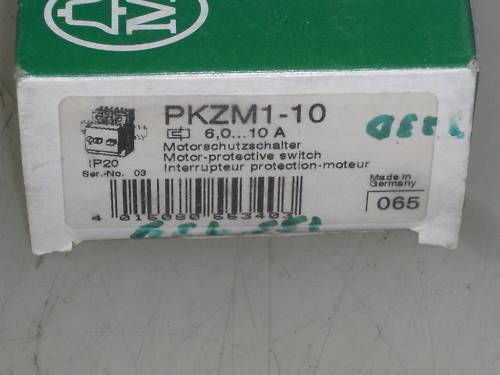 KLOCKNER MOELLER  PKM1-10  *NEW*
