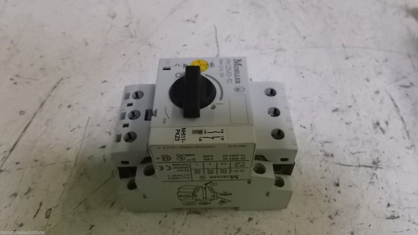 KLOCKNER MOELLER PKZM0-10+NHI11-PKZ0 MANUAL MOTOR STARTER *NEW IN BOX*