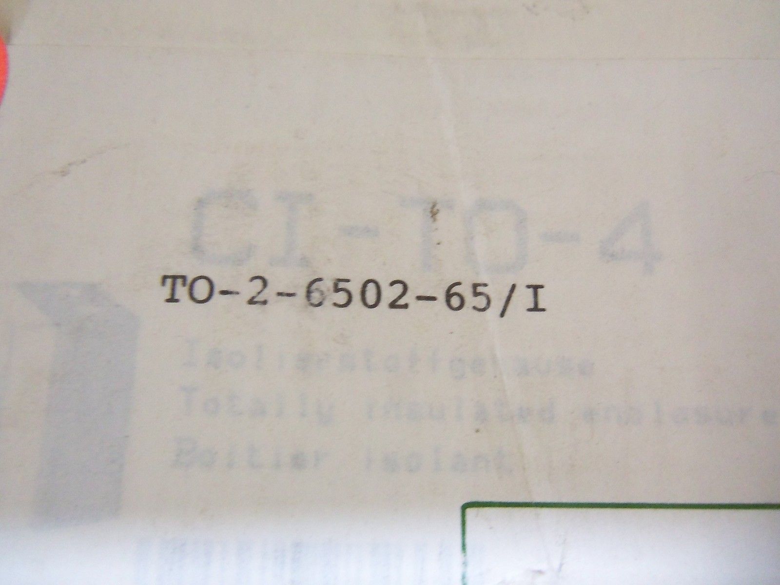 KLOCKNER MOELLER TO-2-6502-65/I *NEW IN BOX*