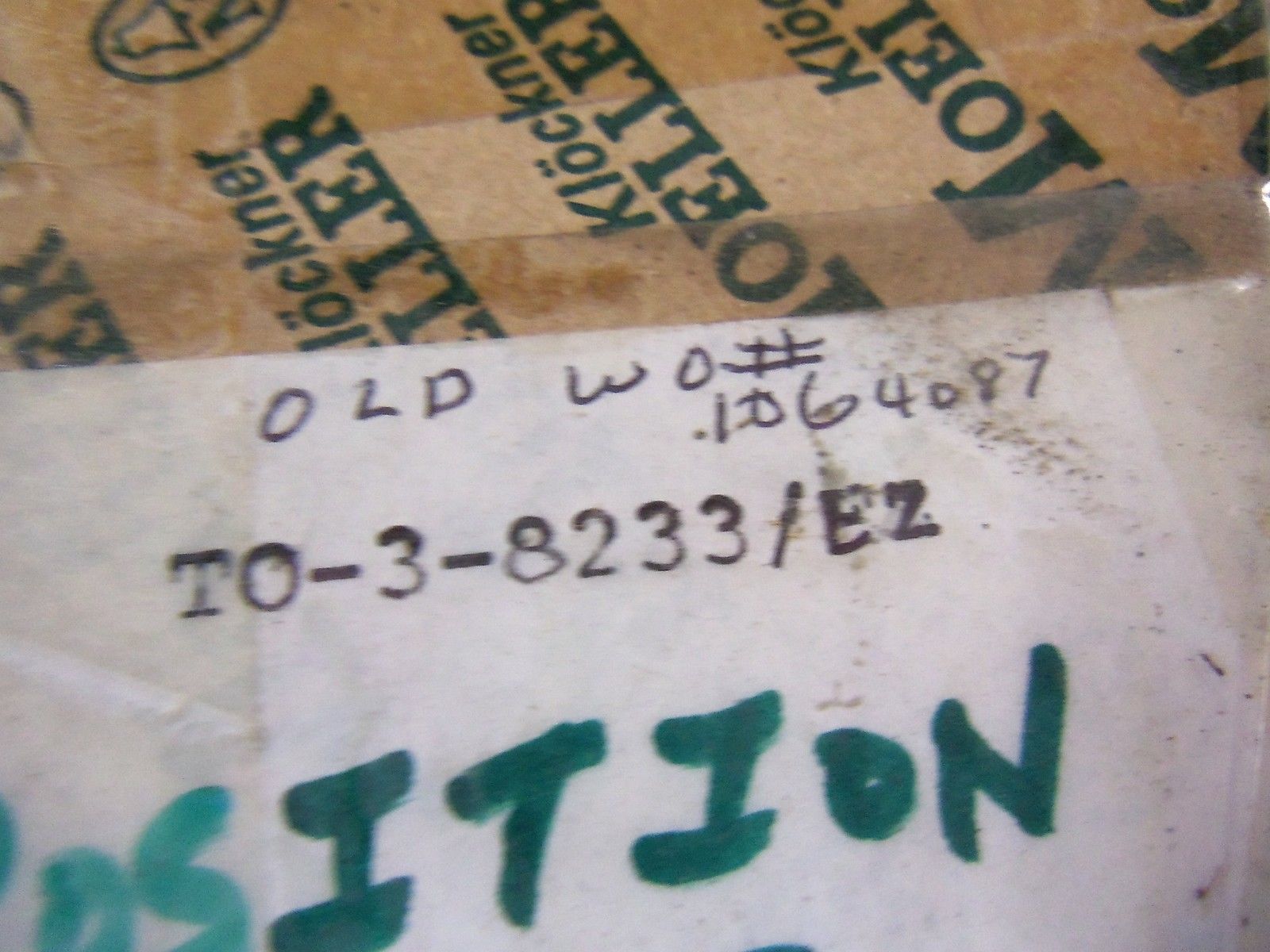 KLOCKNER MOELLER T0-3-8233/EZ ROTARY CAM SWITCH *NEW IN BOX*