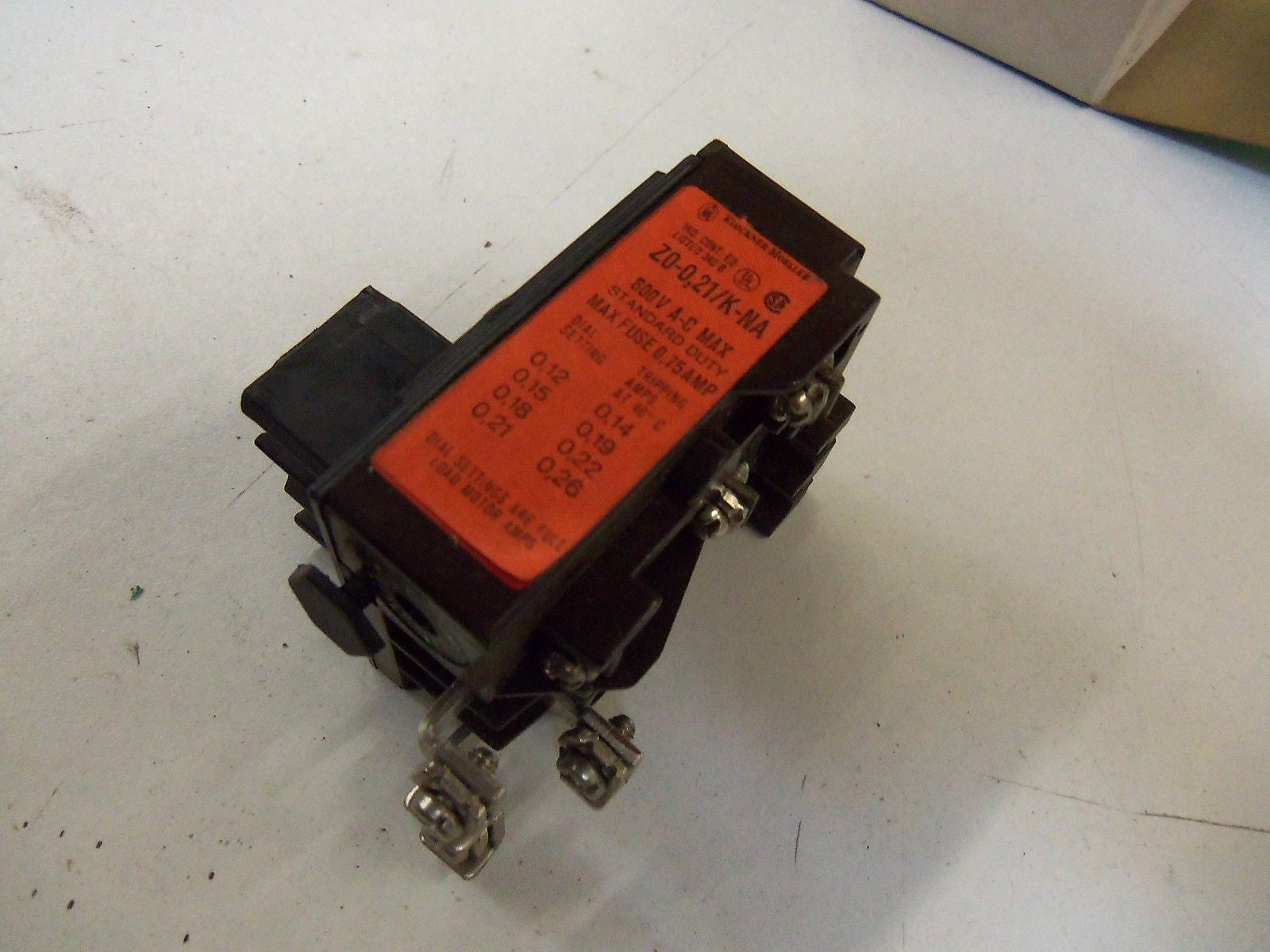 KLOCKNER MOELLER Z0-0,21/K-NA *NEW IN BOX*
