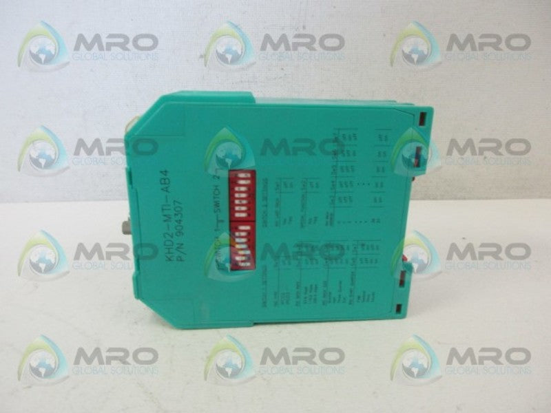 PEPPERL +FUCHS KHD2-MTI-AB4 NODE ADAPTER *NEW NO BOX*