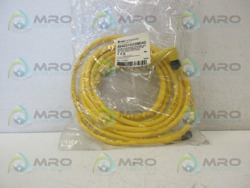 DANIEL WOODHEAD 884031K03M040 4P MALE/FEMALE STAIGHT *NEW IN FACTORY BAG*