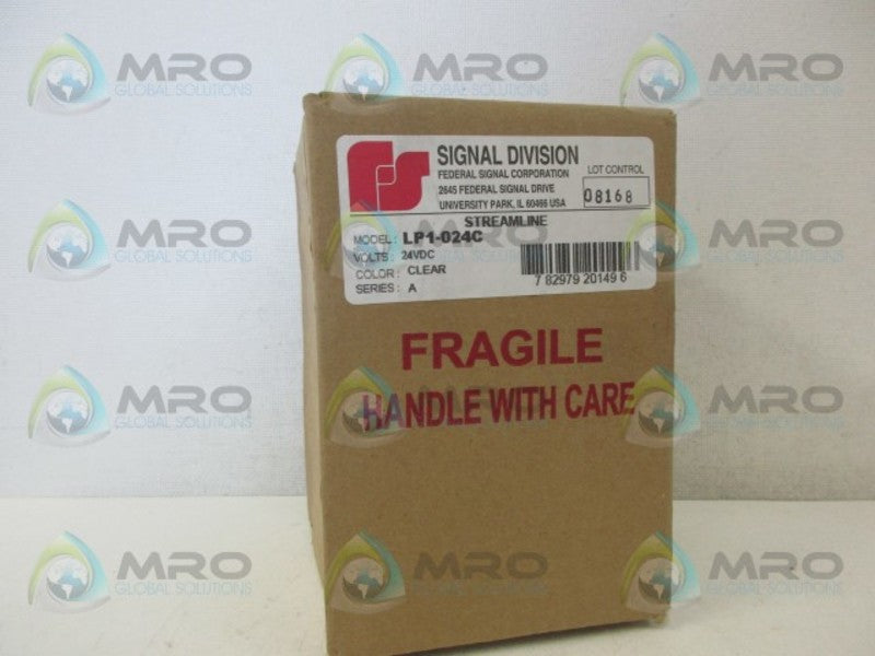 FREDERAL SIGNAL LPZ-024C STREAMLINE *FACTORY SEALED*