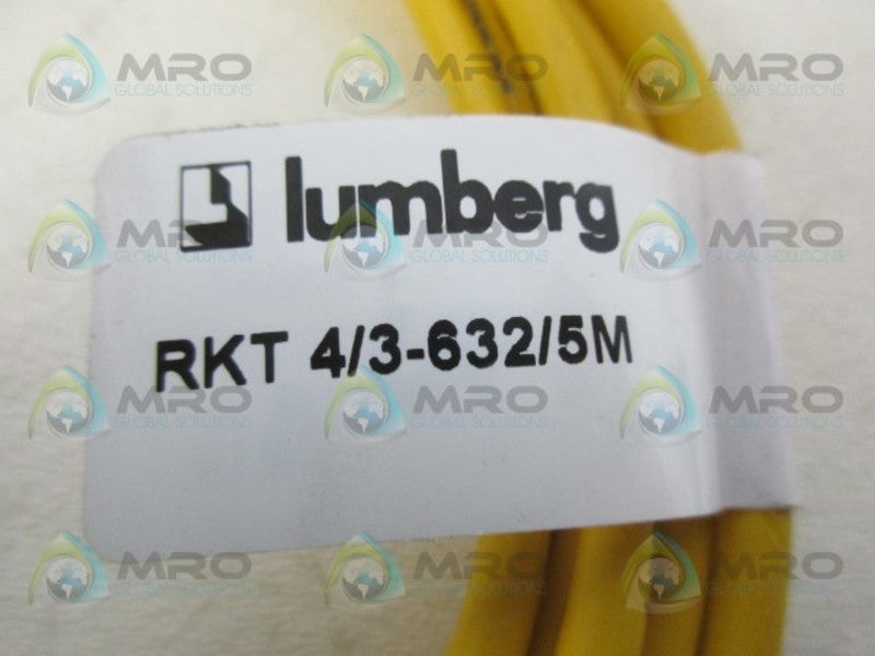 LUMBERG RKT4/3-632/5M CORDSET *USED*