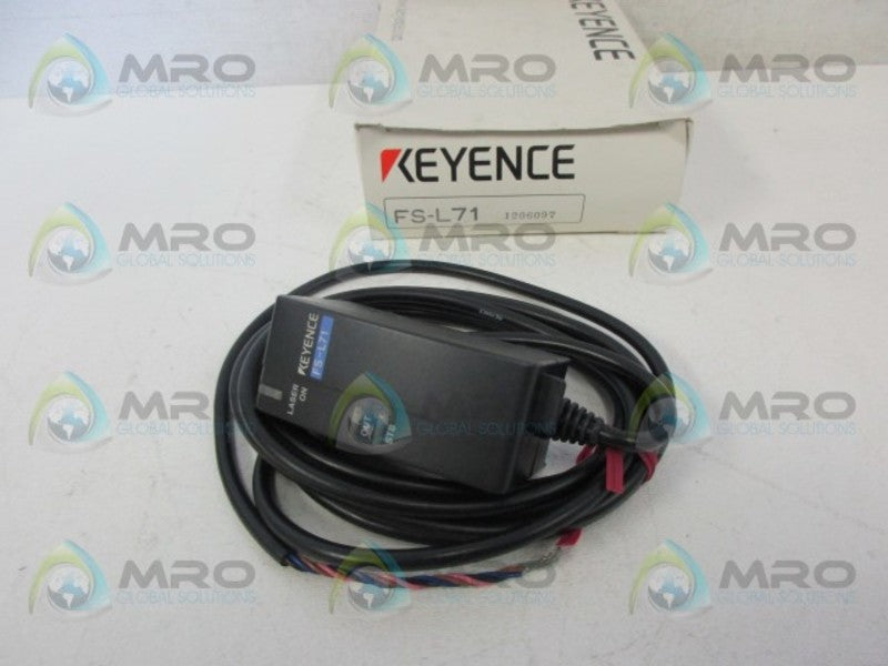 KEYENCE FS-L71 FIBER OPTIC AMPLIFER *NEW IN BOX*