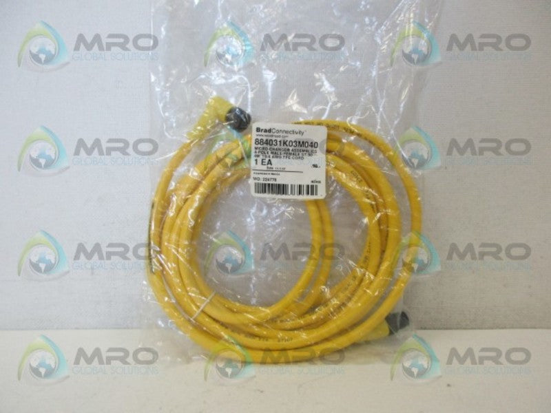 DANIEL WOODHEAD 884031K03M040 4P MALE/FEMALE STRIAGHT *NEW IN FACTORY BAG*