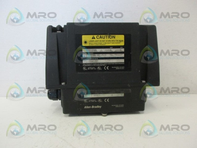 ALLEN BRADLEY 2755-SN5 SER A LASER SCANNER *USED*