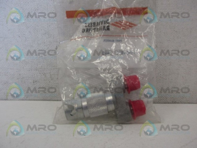 DEVILBISS RANSBURG PHC-4803 SPLITTER CONNECTOR *NEW IN FACTORY BAG*