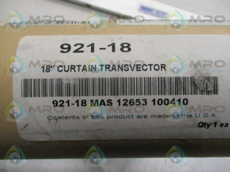 VORTEC 921-18 CURTAIN TRANSVECTOR 18" * VORTEC * NEW IN ORIGINAL PACKAGE *