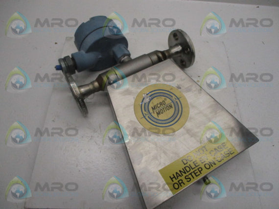 MICROMOTION DS0405113SU MASS FLOW SENSOR * USED *