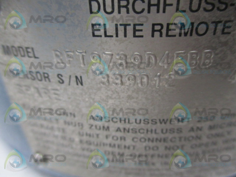 MICROMOTION RFT9739D4EBB FLOW TRANSMITTER * NEW NO BOX *