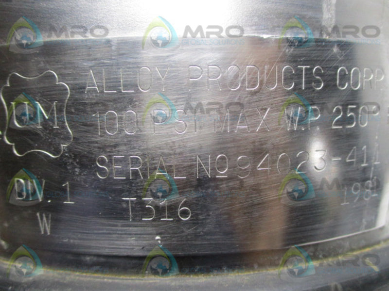 MILLIPORE XX6700P05 DISPENSING PRESSURE VESSEL 5 LITERS * USED *