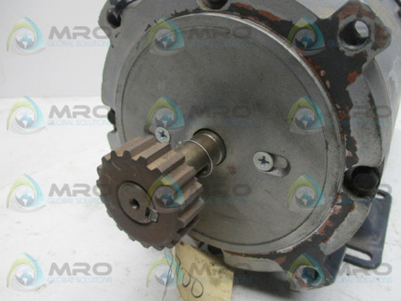 LEESON C4D17FK4F MAGNET MOTOR 1/3 HP 900 RPM * USED *