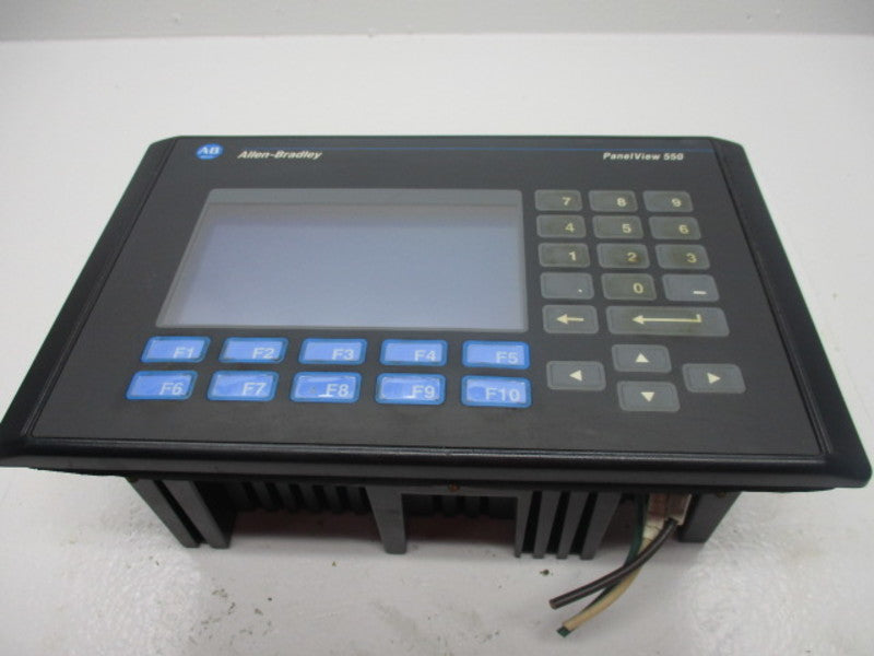 ALLEN BRADLEY 2711-K5A1 SER. E F/W 2.01 PANELVIEWER* USED *