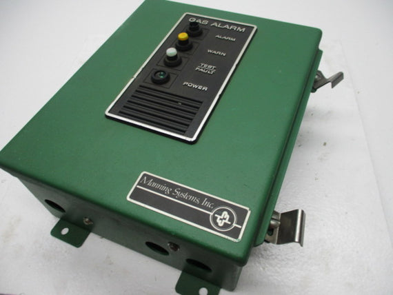MANNING SYSTEMS 21A GAS ALARM (AS PICTURED) * USED *