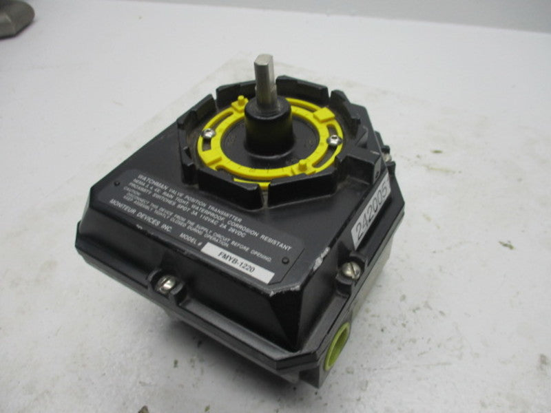 MONITUER FMYB-1220 VALVE POSITION TRANSMITTER * USED &