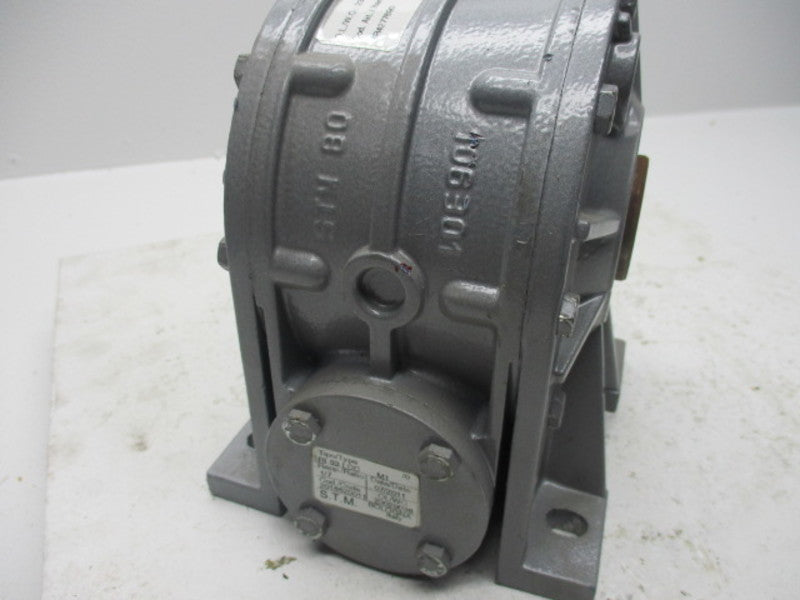 S.T.M RI63ICCM1 WORM GEARBOX RATIO 1/7 * USED*