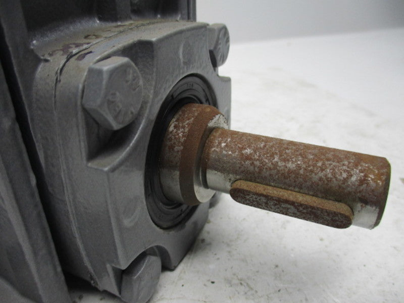 S.T.M RI63ICCM1 WORM GEARBOX RATIO 1/7 * USED*