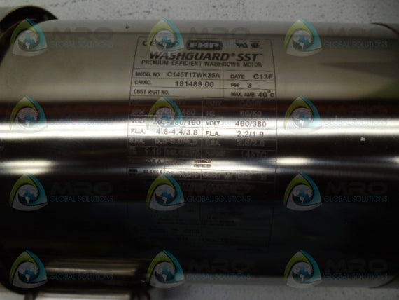 LEESON 191489.00 MOTOR 1.6HP 1750RPM * NEW IN BOX *