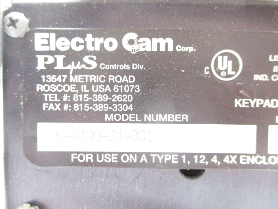 ELECTRO CAM PS-6400-24-001 UNMP