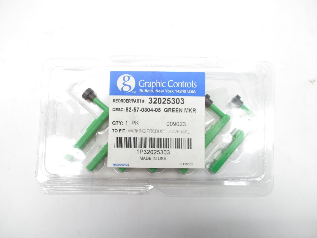 GRAPHIC CONTROLS 82-57-0304-05 32025303 (PKG OF 6) NSMP