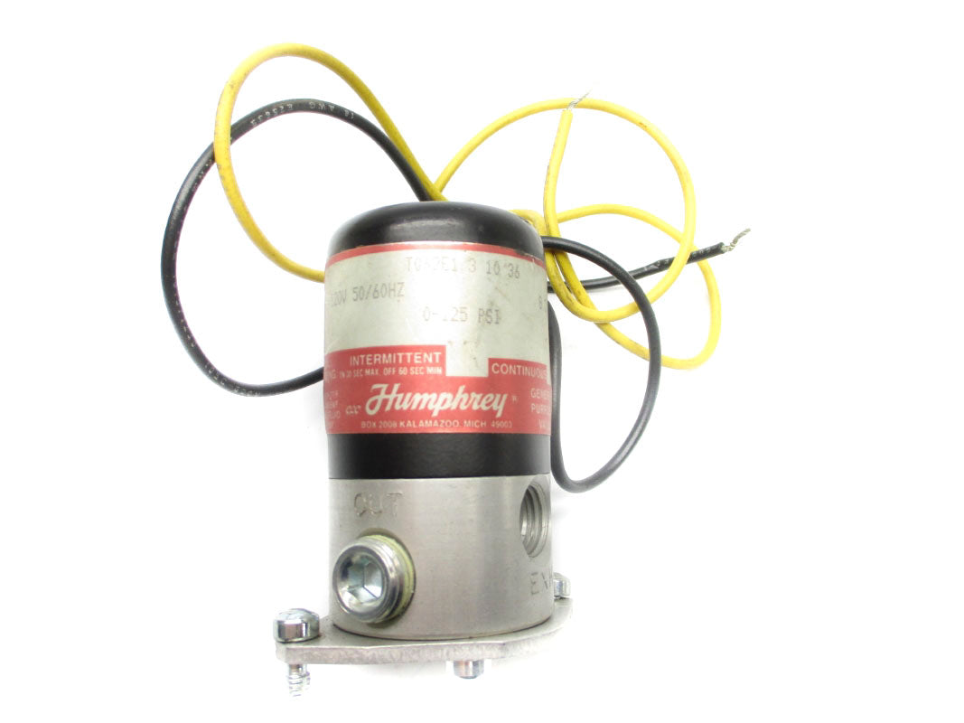 HUMPHREY T062E131036 120V 0-125PSI NSNP