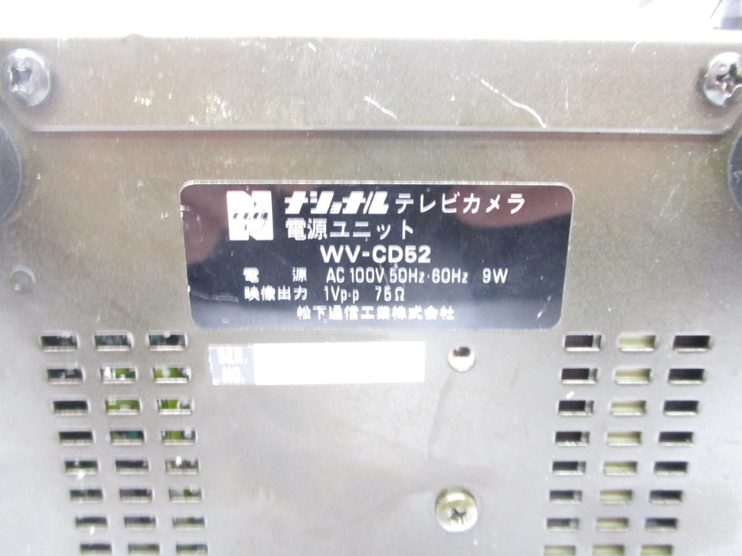 NATIONAL WV-CD52 100VAC UNMP