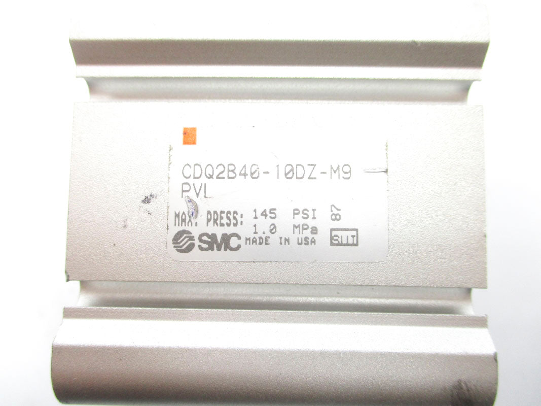 SMC CDQ2B40-10DZ-M9-PVL 145PSI UNMP