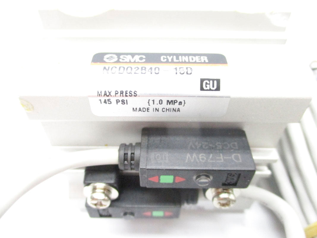 SMC NCDQ2B40-15D 145PSI UNMP