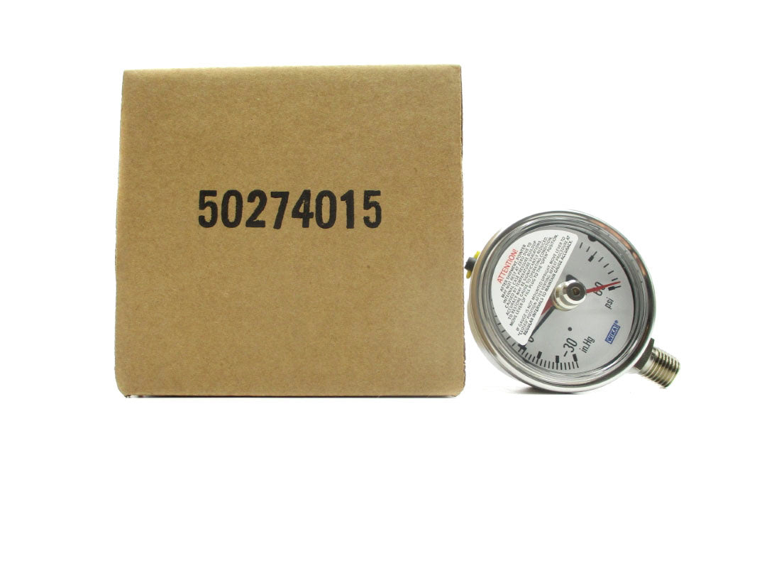 WIKA 50274015 -30INHG-60PSI NSMP
