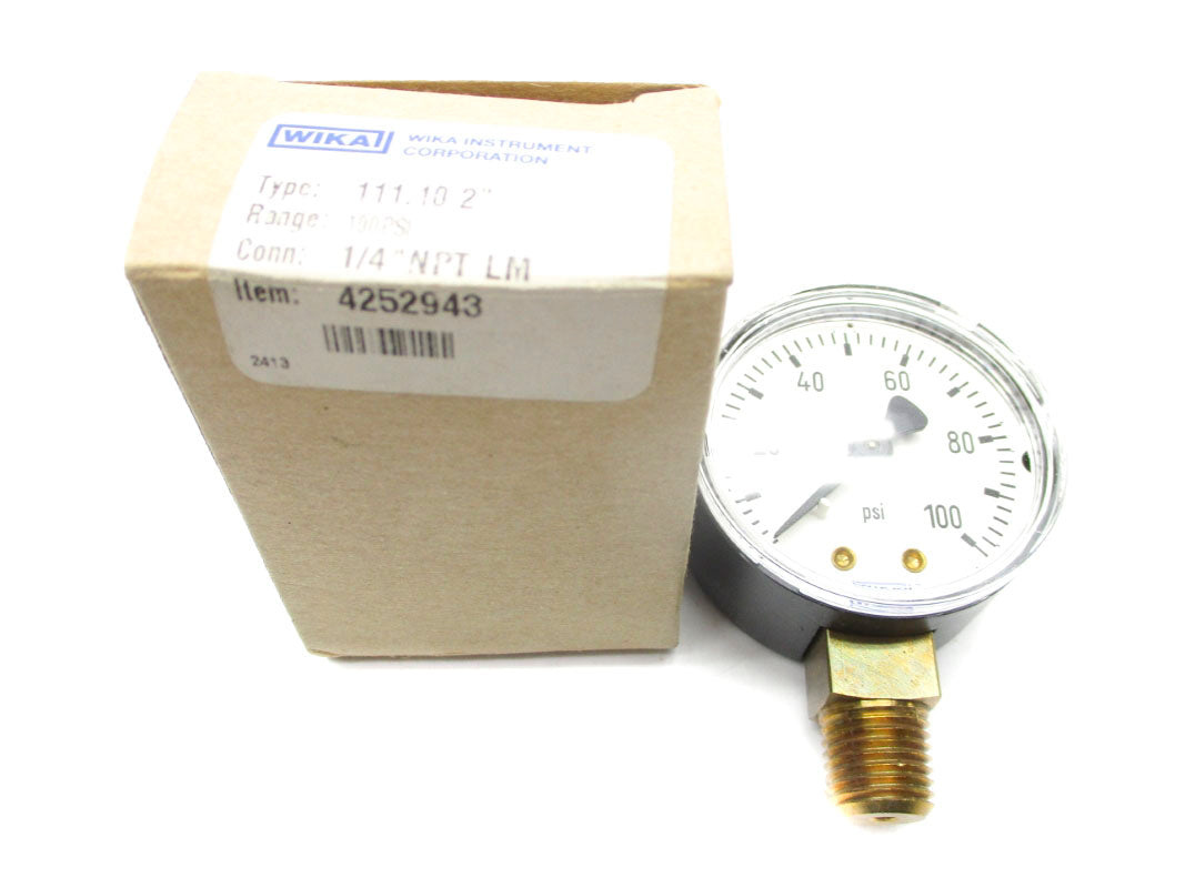 WIKA 4252943 100PSI NSMP