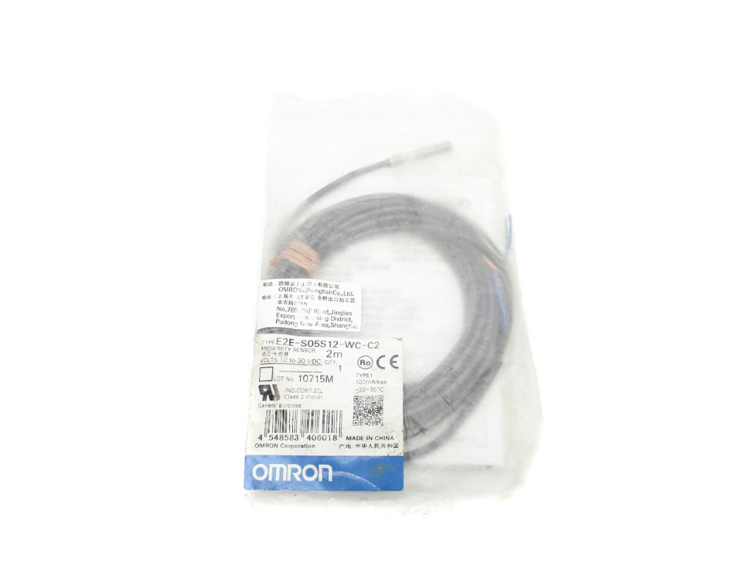 OMRON E2E-S05S12-WC-C2 10-30VDC 2M NSMP