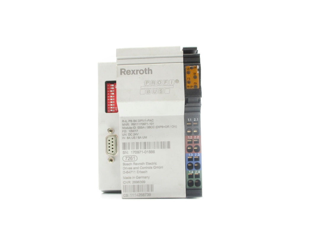 REXROTH R911170971-101 R-ILPBBKDP/V1-PAC 24VDC UNMP