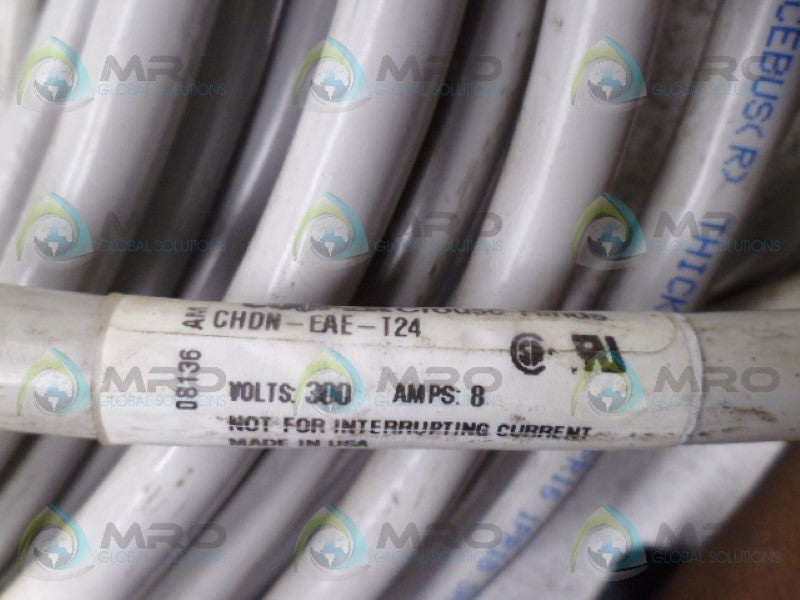 CROUSE HINDS CHDN-EAE-T24 CABLE ASSYMBLY * USED*