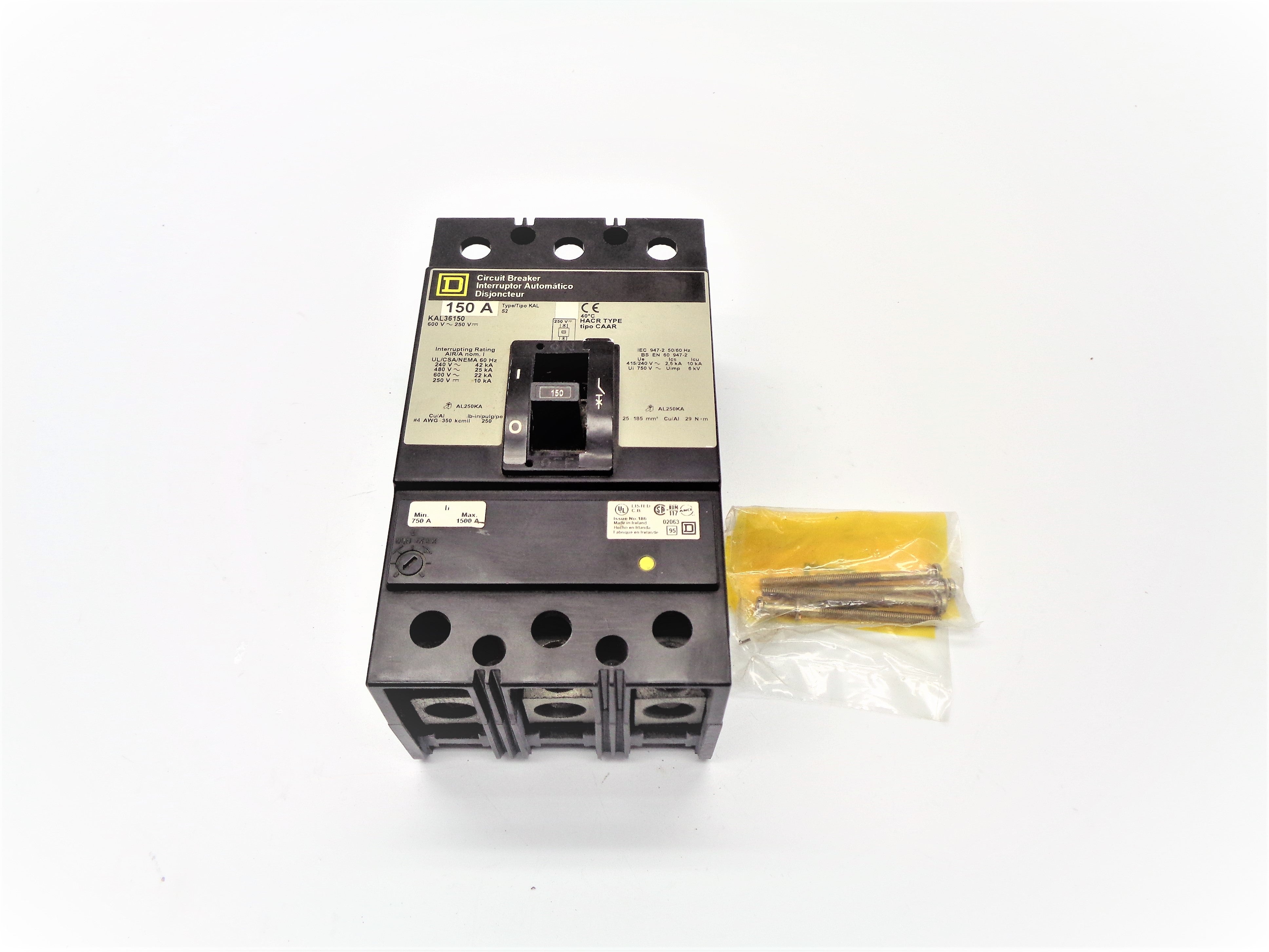 SQUARE D KAL36150 150A 600V NSNP