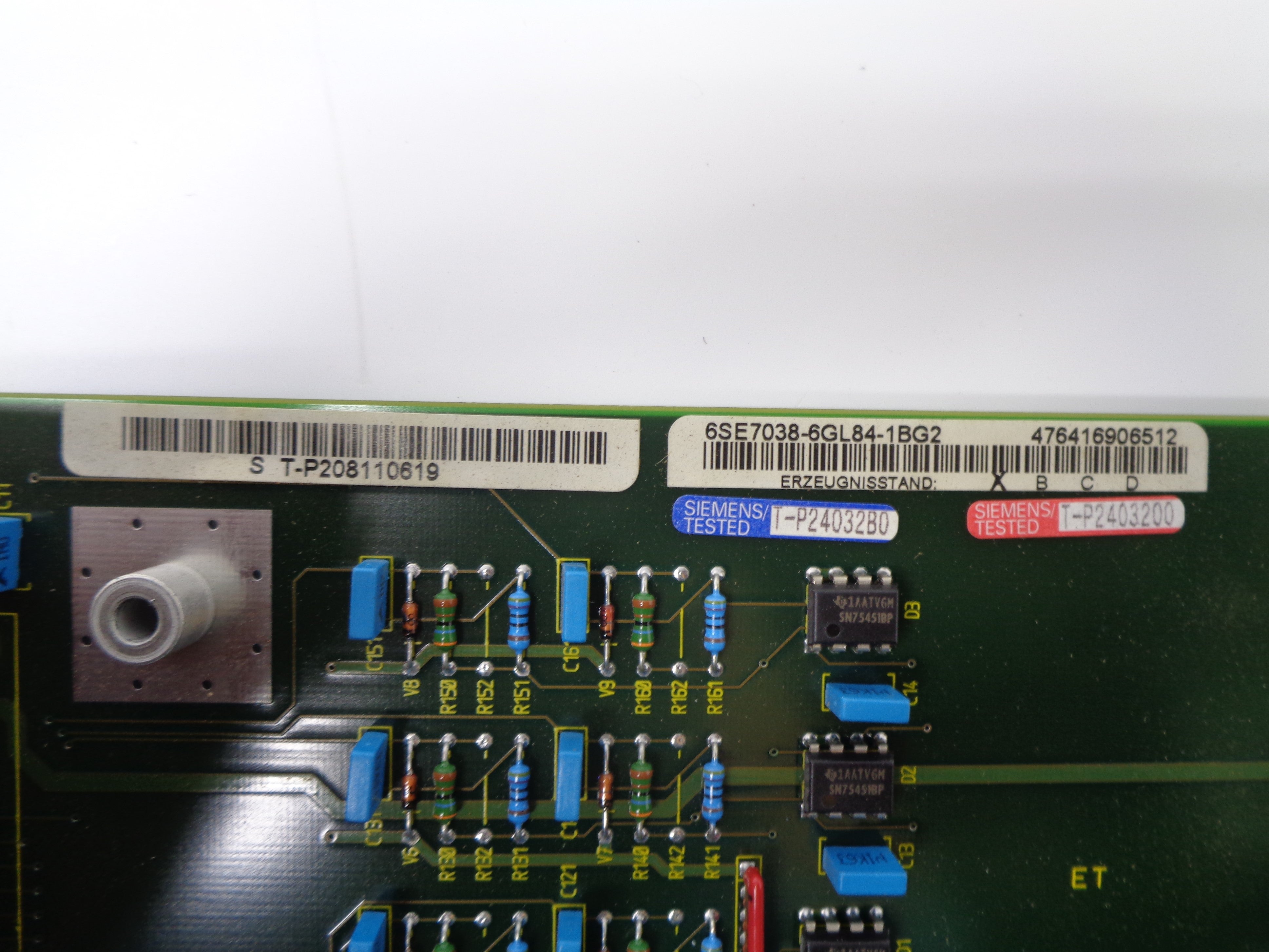 SIEMENS 6SE7038-6GL84-1BG2 NSNP