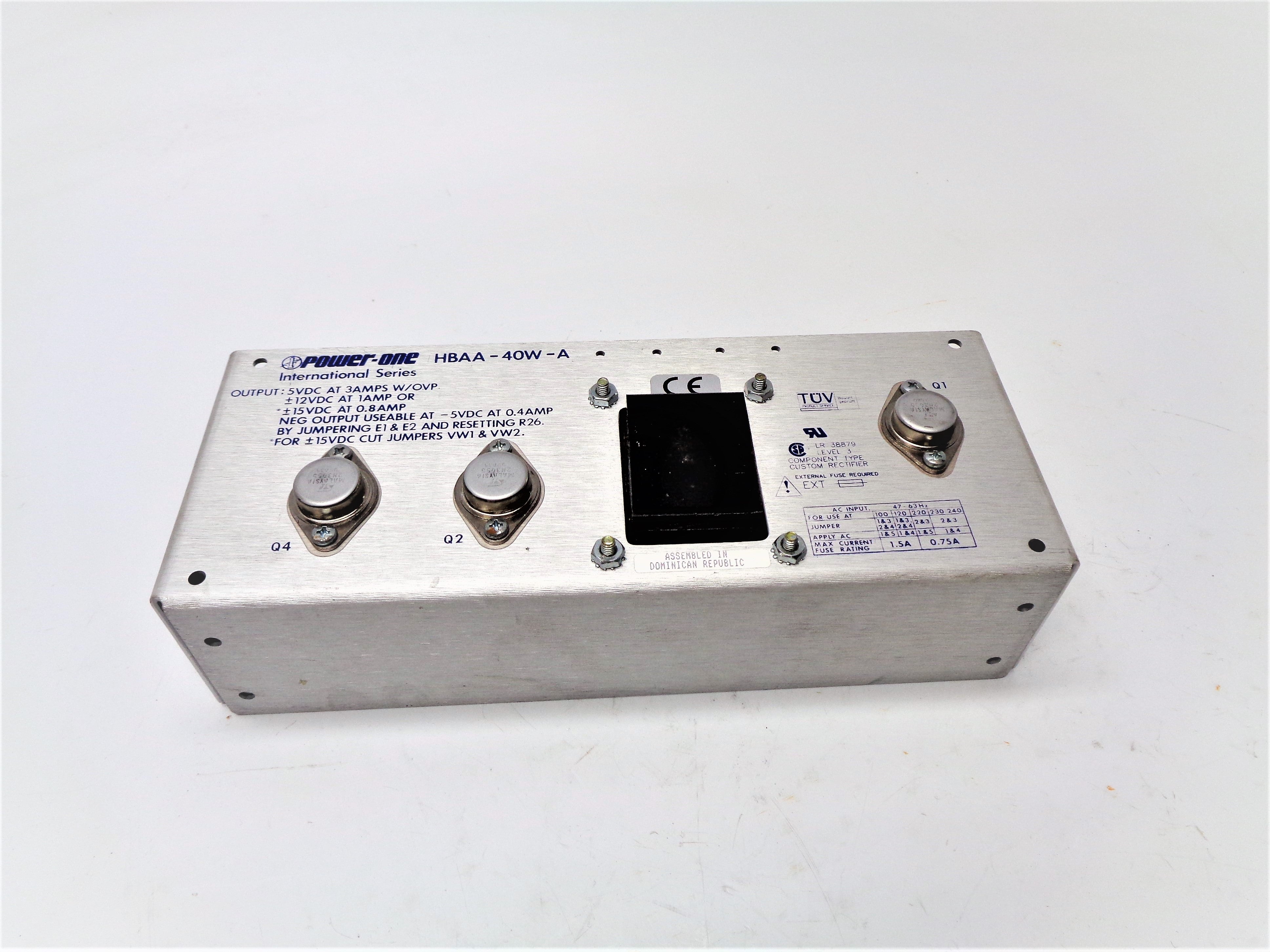 POWER ONE HBAA-40W-A NSNP
