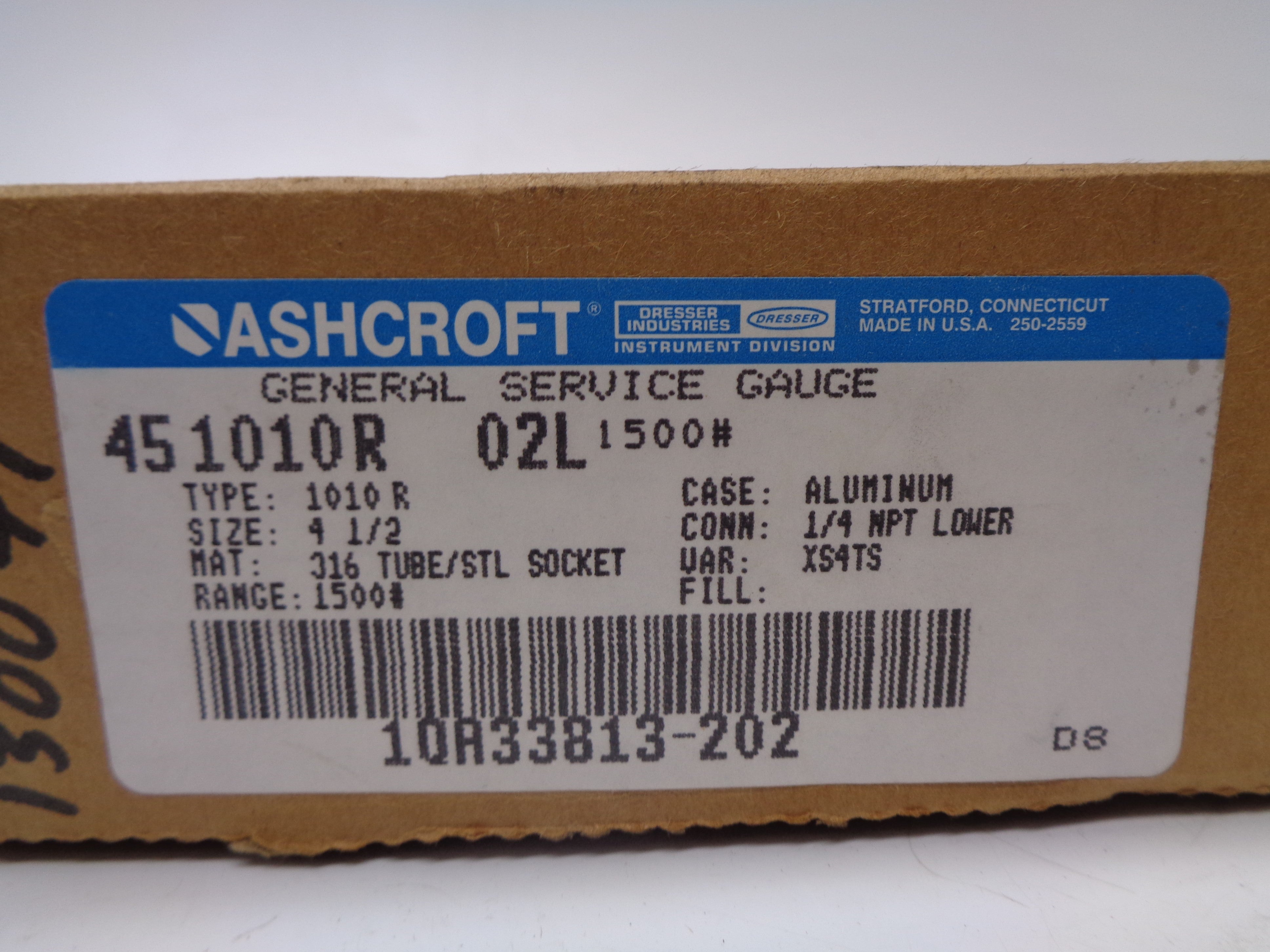 ASHCROFT 451010R02L1500# NSMP