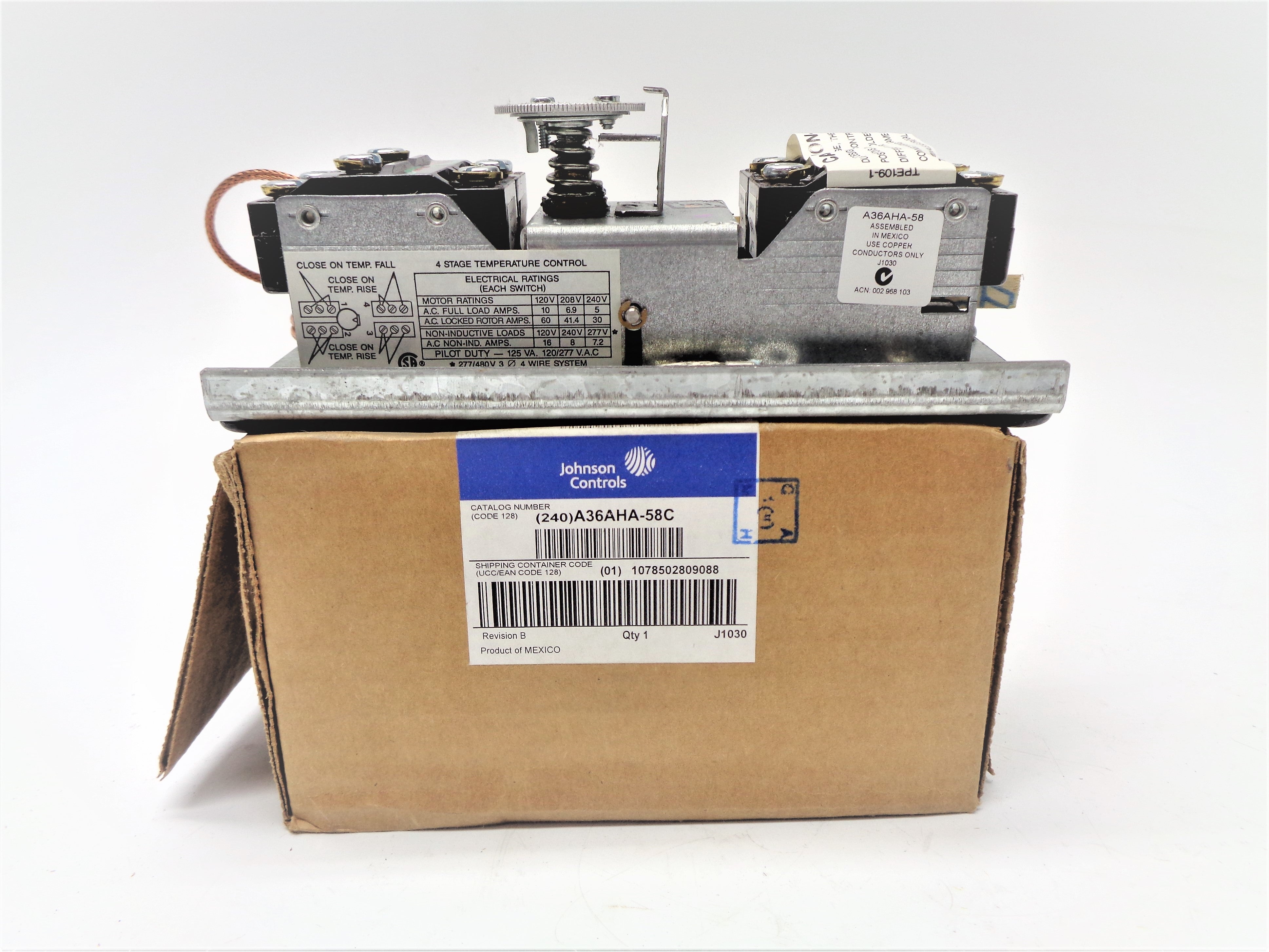 JOHNSON CONTROLS A36AHA-58C NSMP