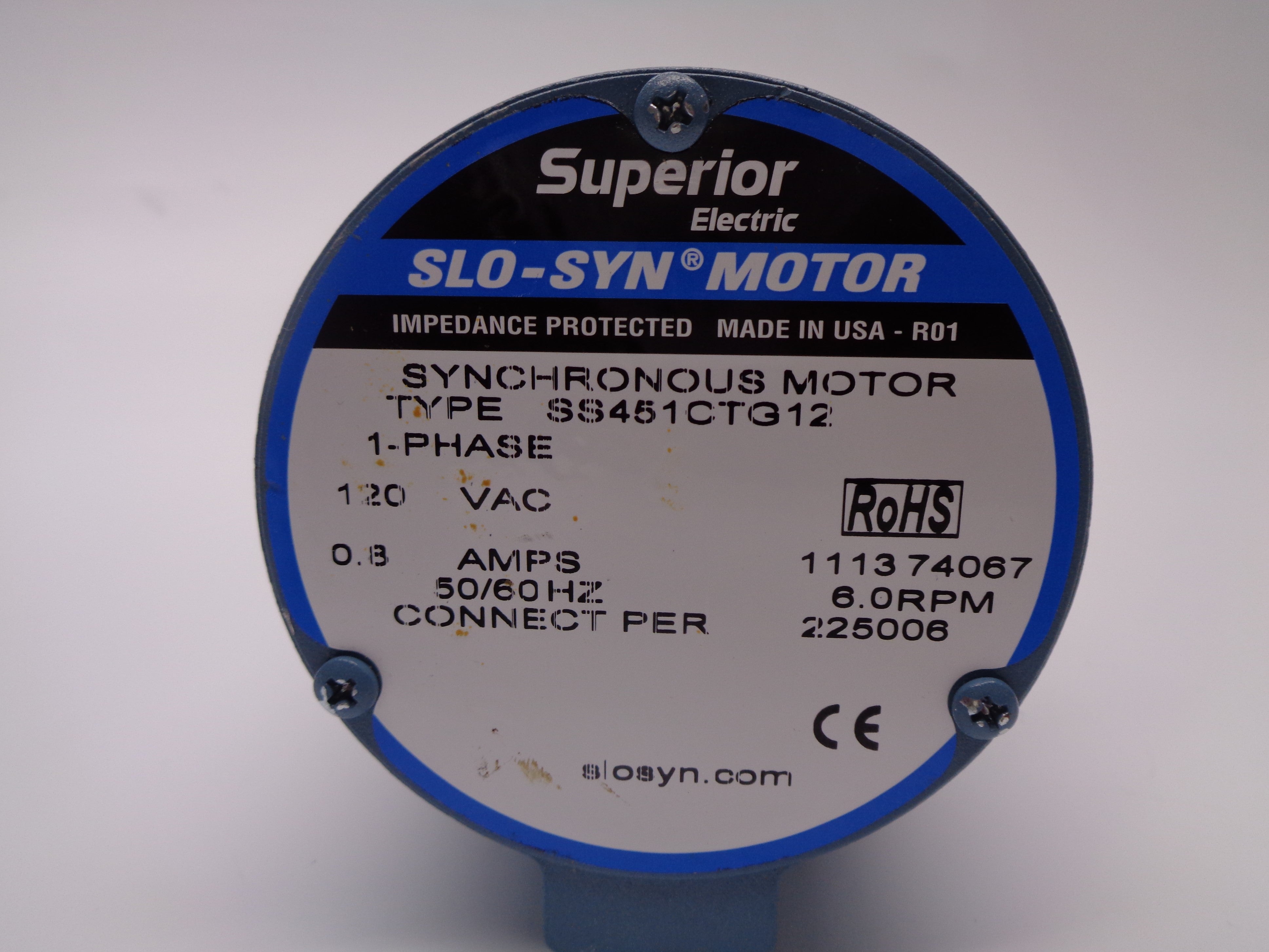 SUPERIOR ELECTRIC SS451CTG12 NSNP