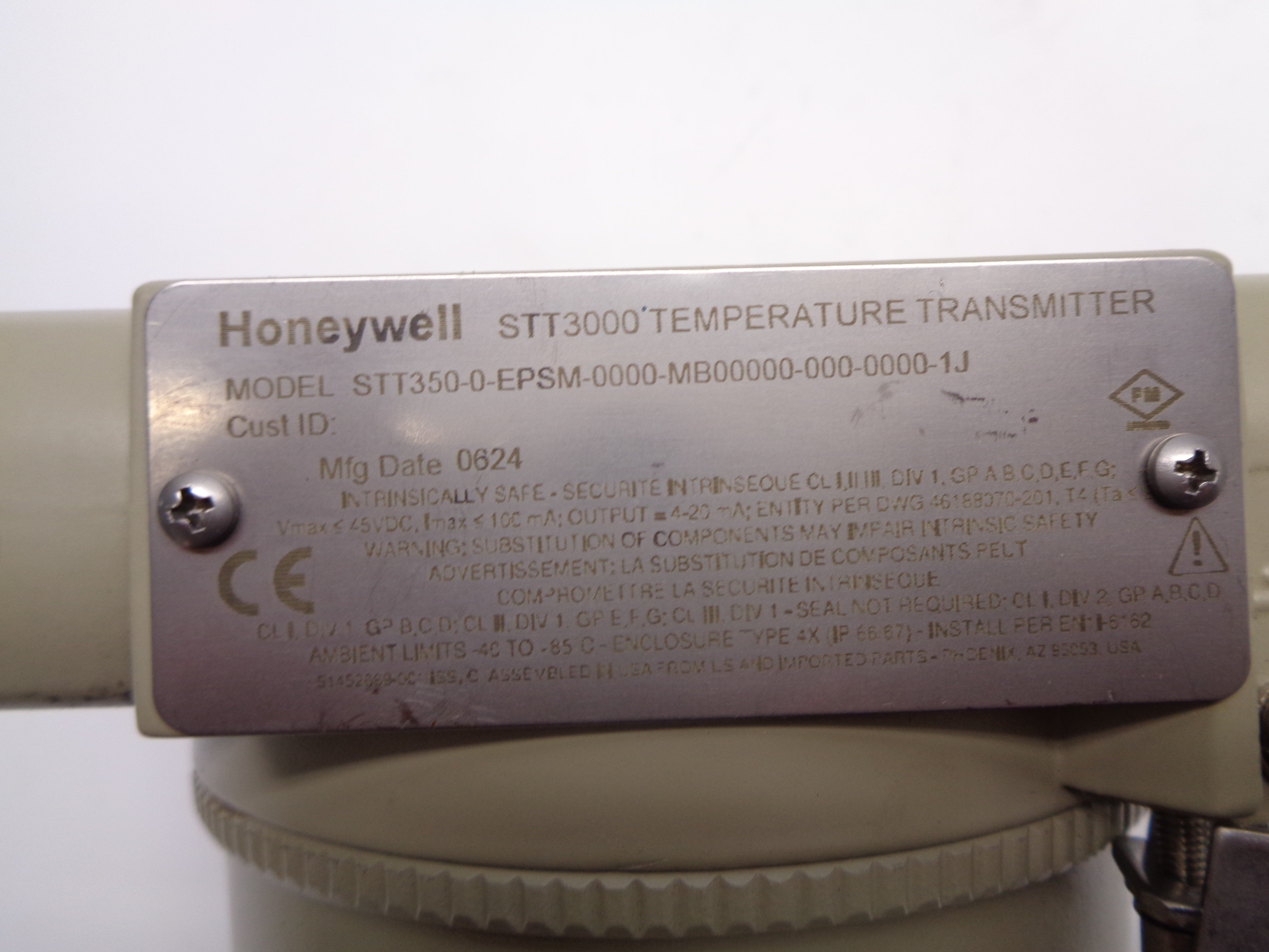 HONEYWELL STT350-0-EPSM-0000-MB00000-000-0000-1J UNMP