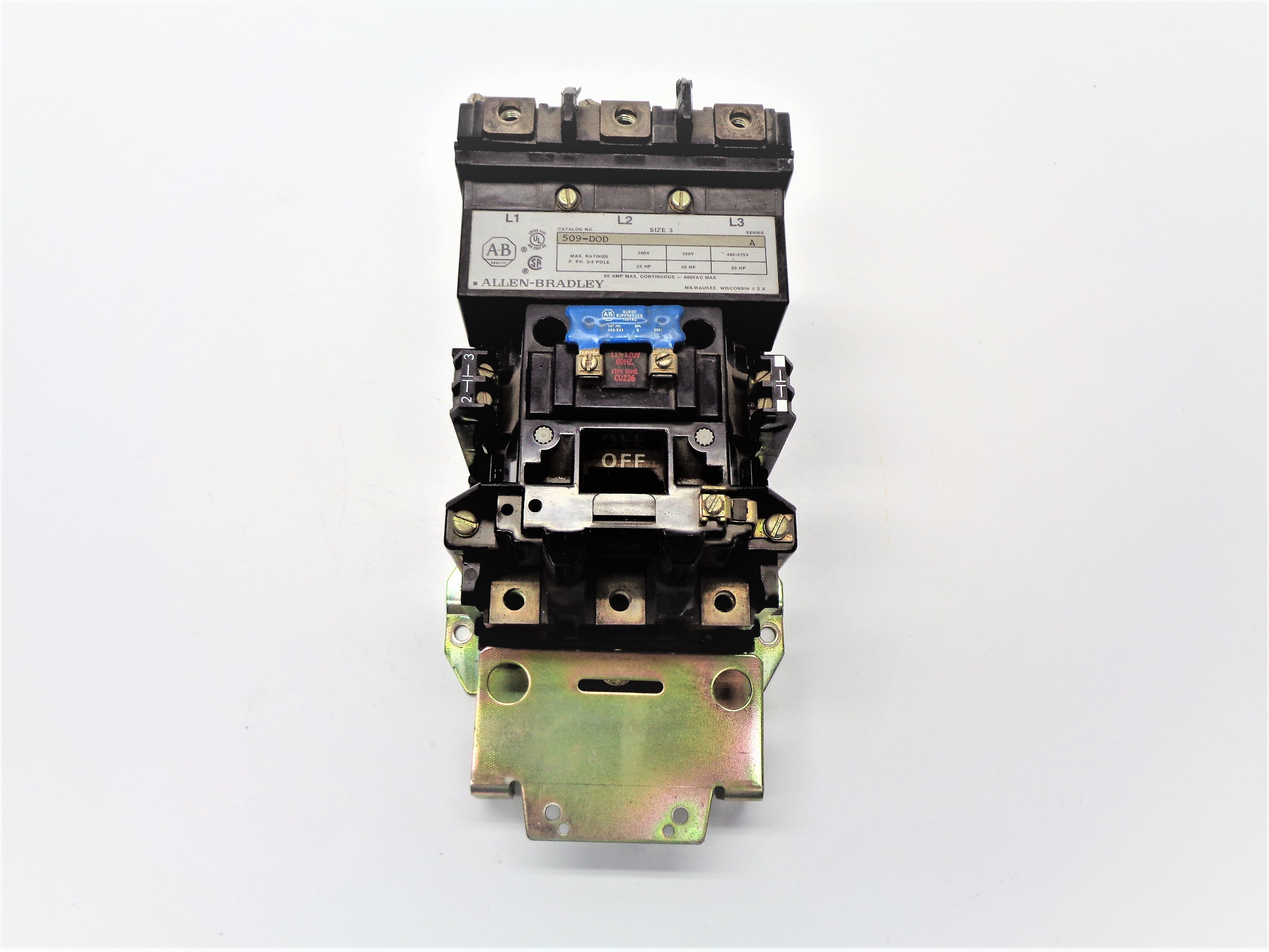 INDUSTRIAL SPARE PART 509-DOD SER. A 575V (AS PICTURED) UNMP