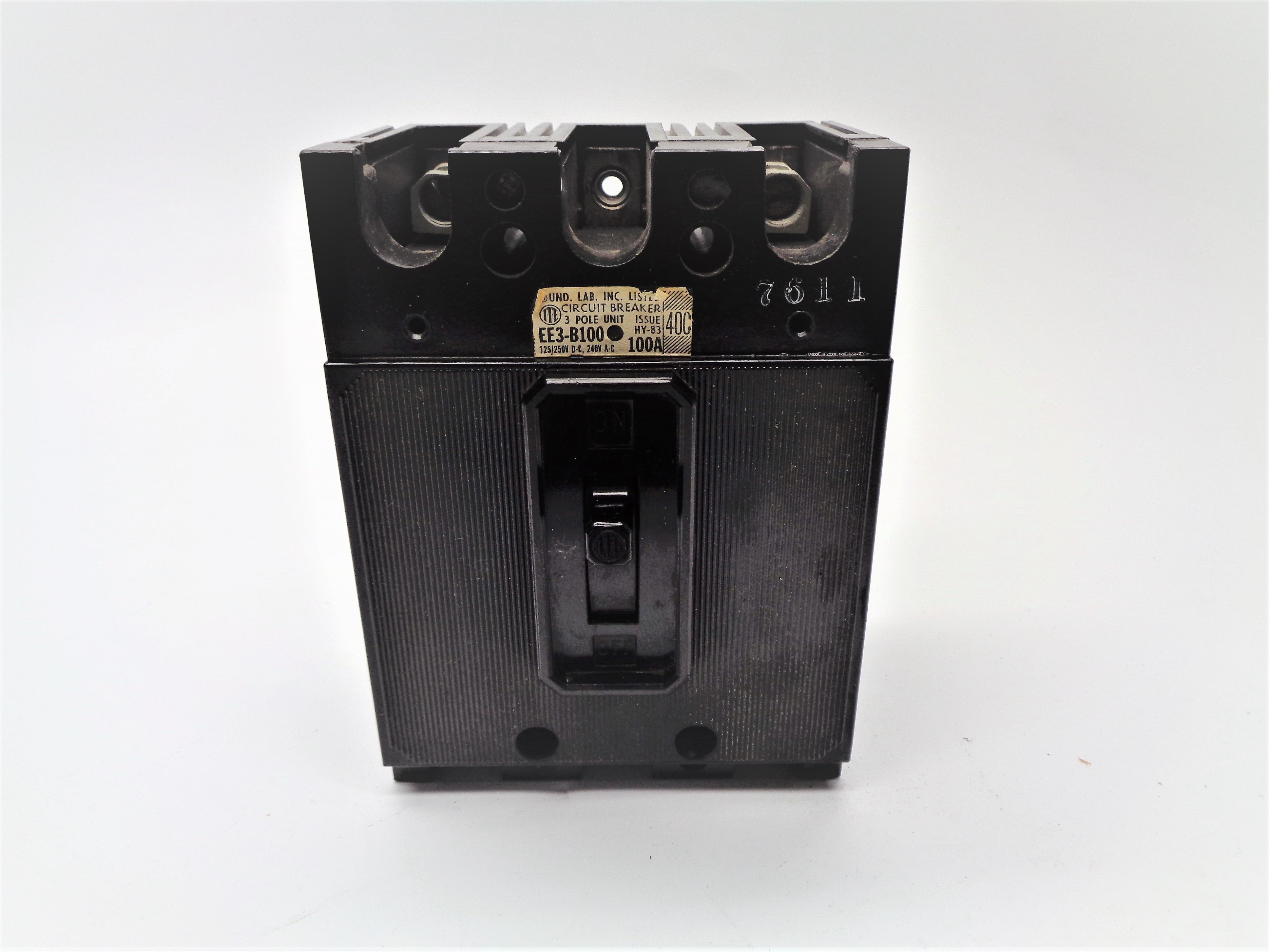 SIEMENS EE3-B100 100A 120V UNMP