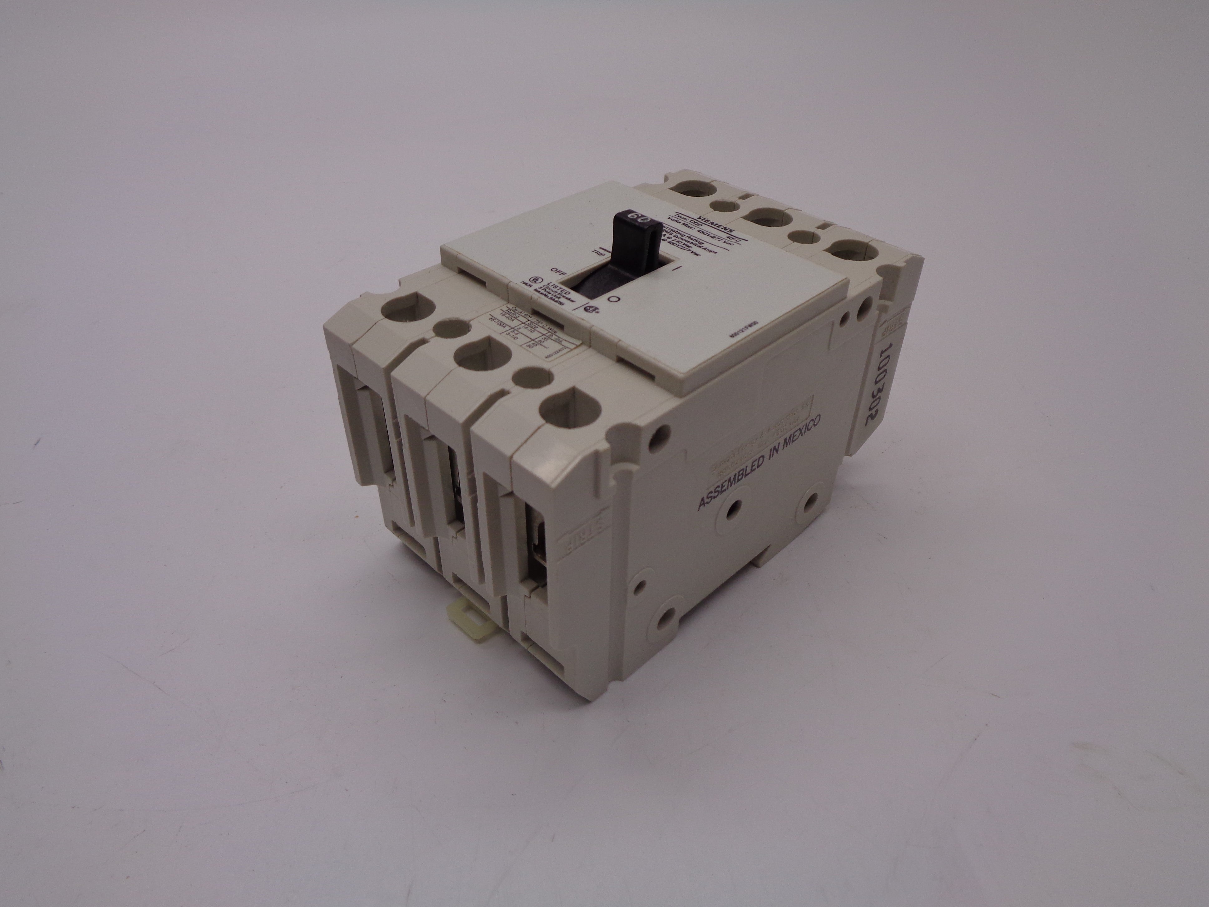 SIEMENS CQD360 60A 277V NSMP