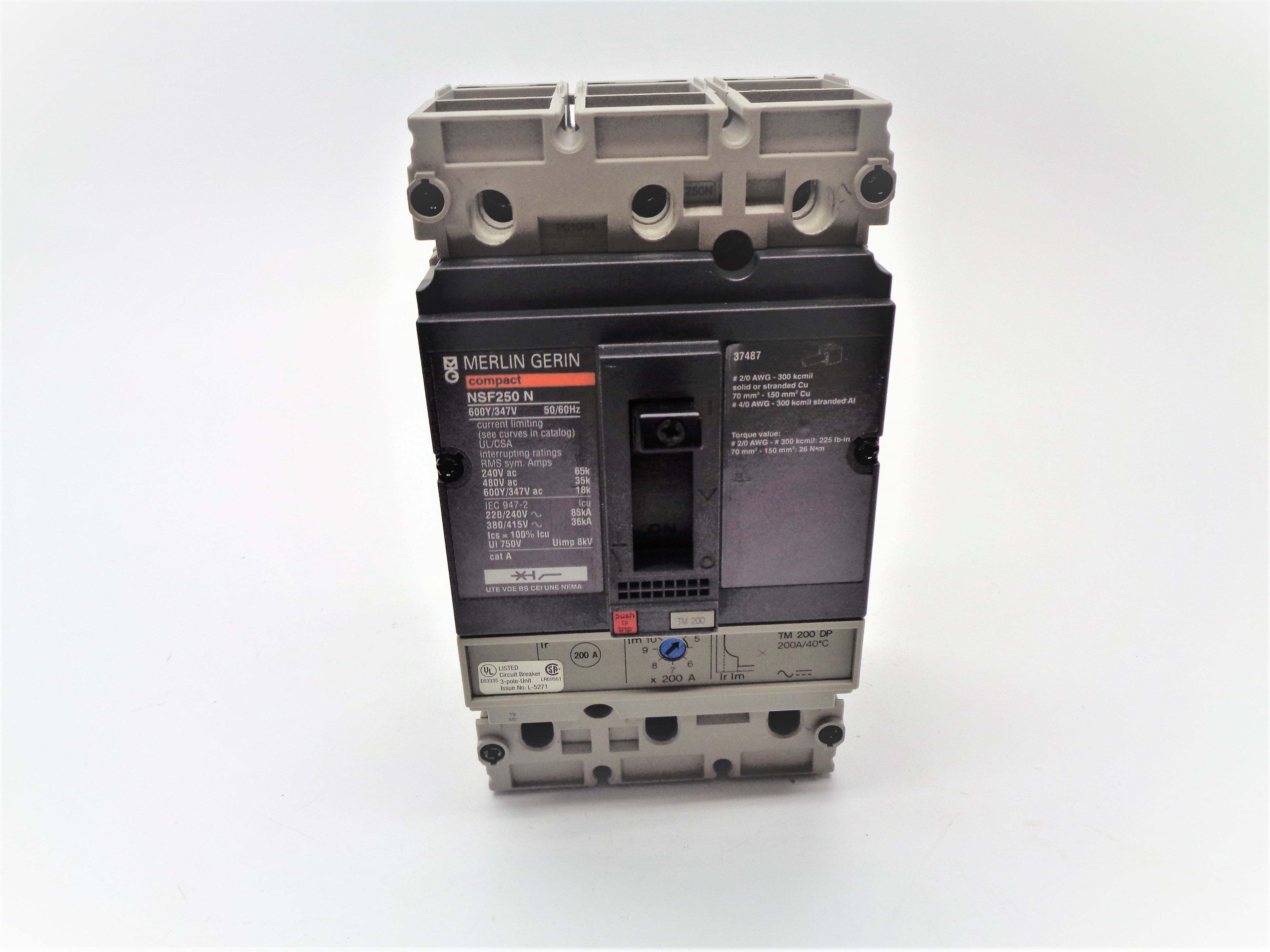 MERLIN GERIN NSF250N 200A 240V NSNP