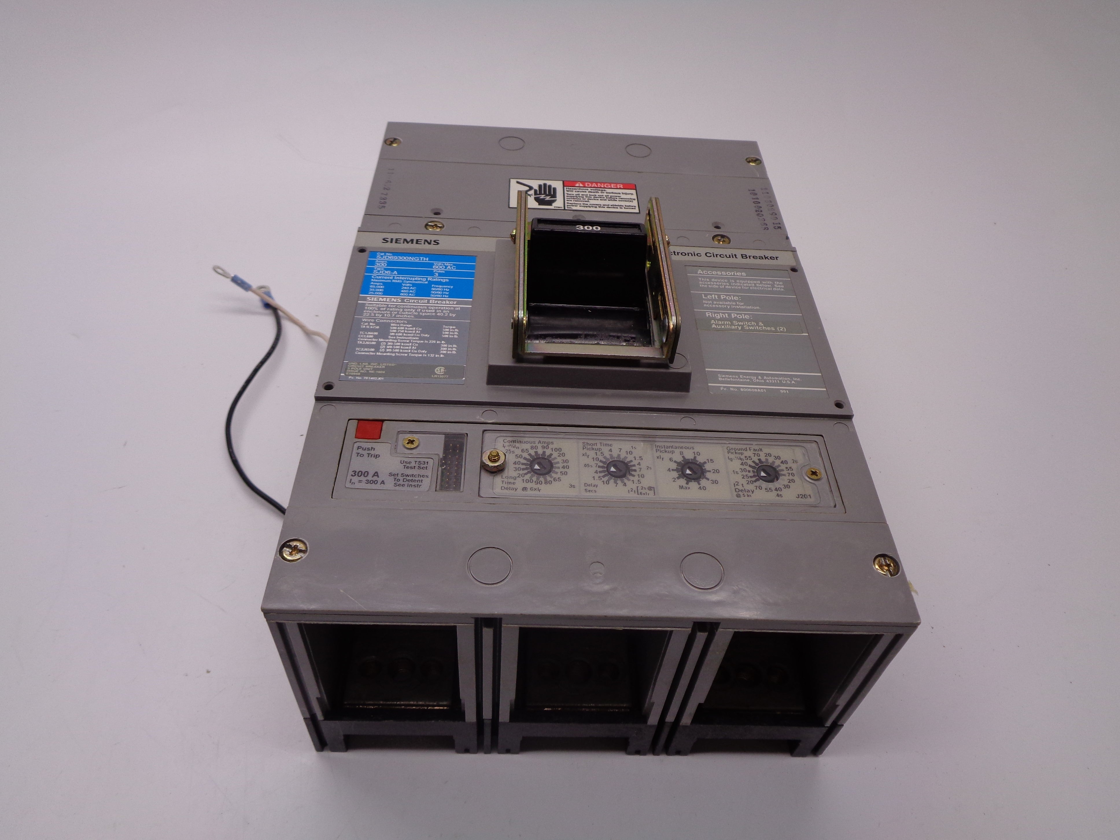 SIEMENS SJD69300NGTH 300A 600V NSMP